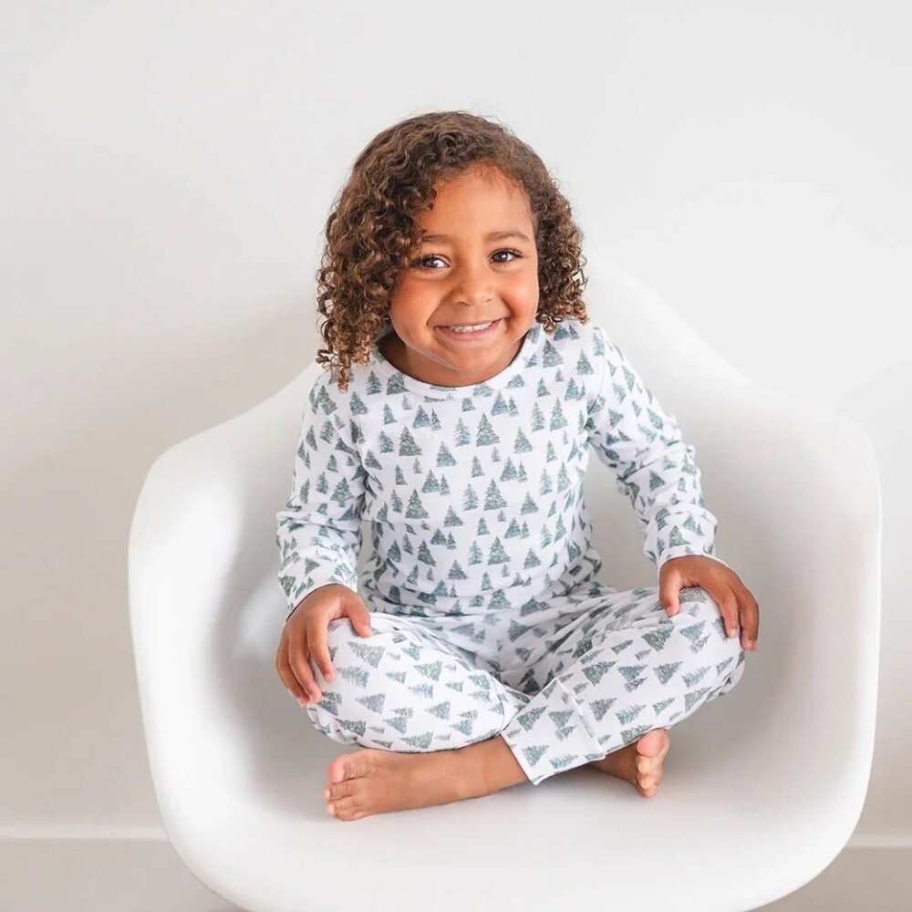NWT Organic Cotton Two Piece Christmas Pajama 6T